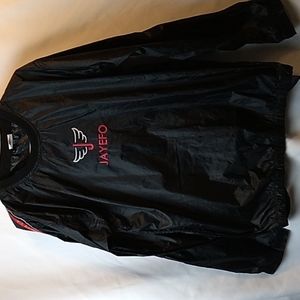 Jayefo weight loss long sleeve top Men's Large never used in black, red & white